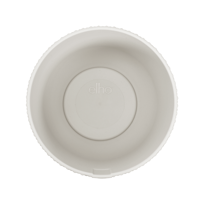 jazz rond mini 11cm blanc soie